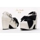 Iris Corolla Customize B Three-Buckle Chunky Platform Shoes(Reservation/3 Colours/Full Payment Without Shipping)